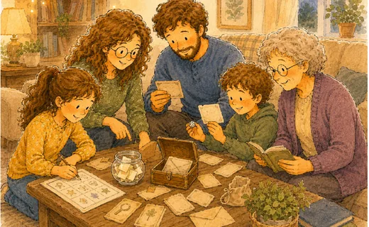 The Hidden Treasure of Home activity artwork