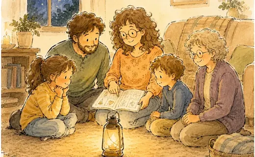 Light in the Home activity artwork